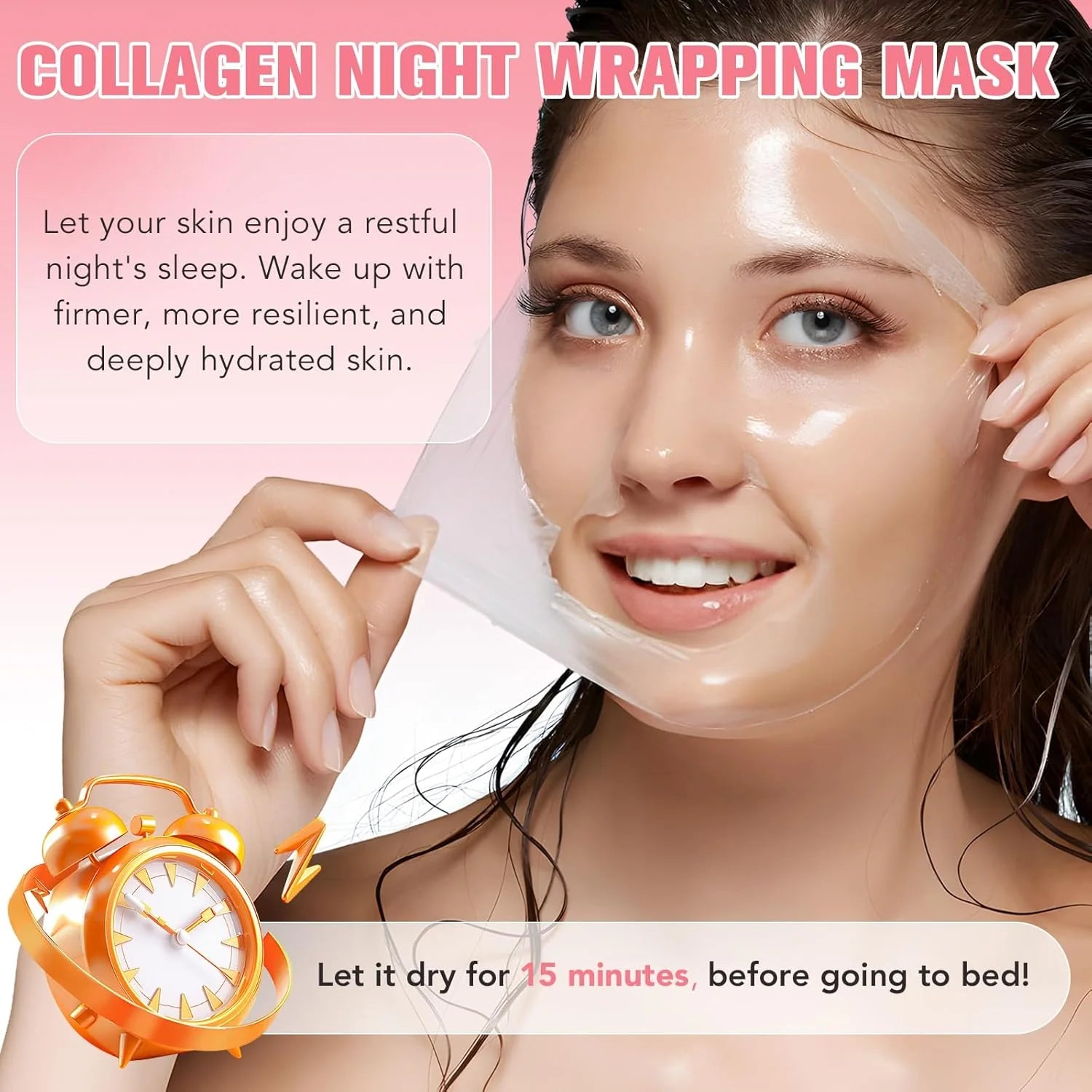 Collagen Night Wrapping Peel Off Mask
